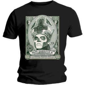 Ghost - Papa Cash Uni Bl i gruppen MERCHANDISE / T-shirt / Metal hos Bengans Skivbutik AB (5546781r)