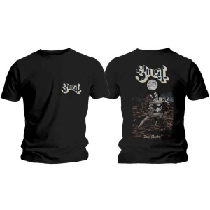 Ghost - Dance Macabre Cover & Logo Uni Bl i gruppen MERCHANDISE / T-shirt / Metal hos Bengans Skivbutik AB (5546785r)