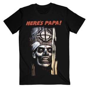 Ghost - Here's Papa Fp Uni Bl i gruppen MERCHANDISE / T-shirt / Metal hos Bengans Skivbutik AB (5546787r)