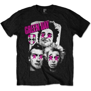 Green Day - Patchwork Uni Bl i gruppen MERCHANDISE / T-shirt / Punk hos Bengans Skivbutik AB (5547149r)