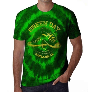 Green Day - All Stars Uni Green Dip-Dye i gruppen MERCHANDISE / T-shirt / Punk hos Bengans Skivbutik AB (5547162r)