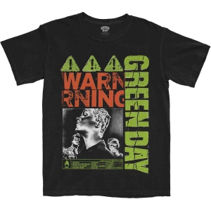 Green Day - Warning Uni Bl i gruppen MERCHANDISE / T-shirt / Punk hos Bengans Skivbutik AB (5547168r)