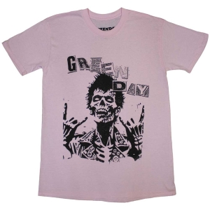 Green Day - Savior Zombie Uni Pink i gruppen MERCHANDISE / T-shirt / Punk hos Bengans Skivbutik AB (5547181r)