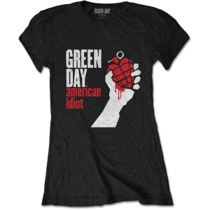 Green Day - American Idiot Lady Bl i gruppen MERCHANDISE / T-shirt / Punk hos Bengans Skivbutik AB (5547183r)