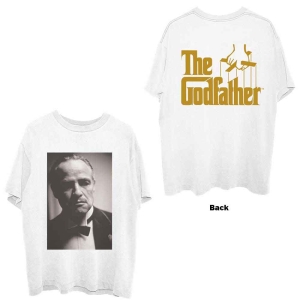 The Godfather - Brando B&W Uni Wht i gruppen MERCHANDISE / T-shirt / Film-Musikkkal hos Bengans Skivbutik AB (5547193r)