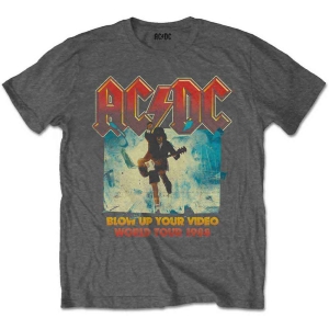 Ac/Dc - Blow Up Your Video Boys T-Shirt Charcoal i gruppen MERCH / Minsishops-merch / Ac/Dc hos Bengans Skivbutik AB (5548603r)