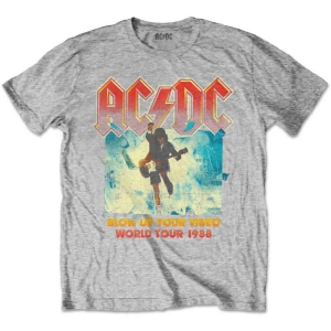 Ac/Dc - Blow Up Your Video Boys T-Shirt Heather i gruppen MERCH / Minsishops-merch / Ac/Dc hos Bengans Skivbutik AB (5548604r)