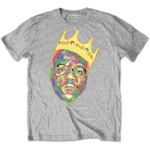 Biggie Smalls - Crown Boys Heather T-Shirt i gruppen MERCHANDISE / Merch / Hip Hop-Rap hos Bengans Skivbutik AB (5548644r)