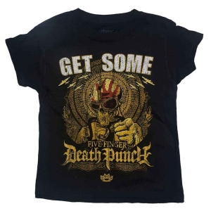 Five Finger Death Punch - Get Some Boys T-Shirt Bl i gruppen MERCHANDISE / Merch / Metal hos Bengans Skivbutik AB (5548682r)