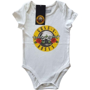 Guns N Roses - Classic Logo Toddler Wht Babygrow i gruppen MERCHANDISE / Merch / Metal hos Bengans Skivbutik AB (5548701r)