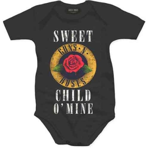 Guns N Roses - Child O' Mine Rose Toddler Bl Babygrow i gruppen MERCHANDISE / Merch / Metal hos Bengans Skivbutik AB (5548703r)