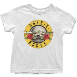 Guns N Roses - Classic Logo Toddler T-Shirt Wht i gruppen MERCHANDISE / Merch / Metal hos Bengans Skivbutik AB (5548711r)