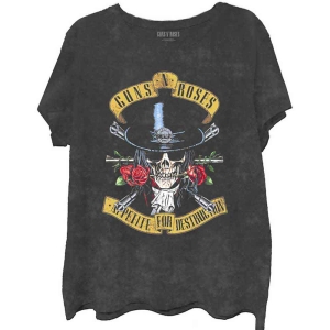 Guns N Roses - Appetite Washed Boys T-Shirt Bl Dip-Dye i gruppen MERCHANDISE / Merch / Metal hos Bengans Skivbutik AB (5548716r)