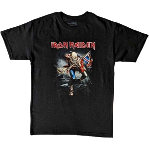 Iron Maiden - Trooper Boys T-Shirt Bl i gruppen MERCHANDISE / Merch / Metal hos Bengans Skivbutik AB (5548726r)