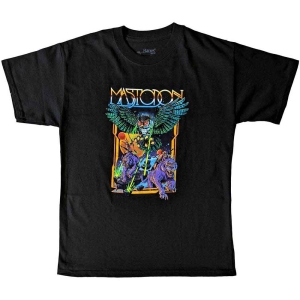 Mastodon - Space Owl Boys T-Shirt Bl i gruppen MERCHANDISE / Merch / Metal hos Bengans Skivbutik AB (5548752r)