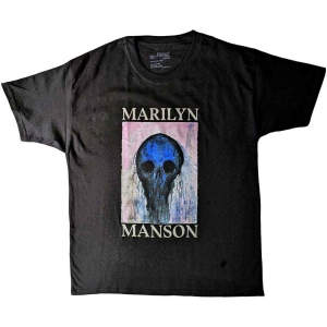 Marilyn Manson - Halloween Painted Hw Boys T-Shirt Bl i gruppen MERCHANDISE / Merch / Metal hos Bengans Skivbutik AB (5548759r)