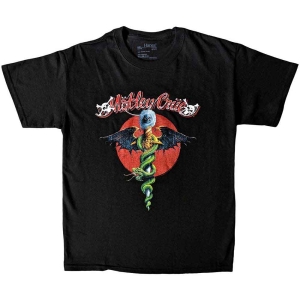 Motley Crue - Feelgood Red Circle Boys T-Shirt Bl i gruppen MERCHANDISE / Merch / Metal hos Bengans Skivbutik AB (5548763r)