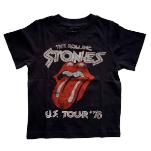 Rolling Stones - Us Tour 78 Toddler T-Shirt Bl i gruppen MERCHANDISE / Merch / Pop-Rock hos Bengans Skivbutik AB (5548828r)