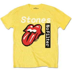 Rolling Stones - No Filter Text Boys T-Shirt Yell i gruppen MERCHANDISE / Merch / Pop-Rock hos Bengans Skivbutik AB (5548837r)