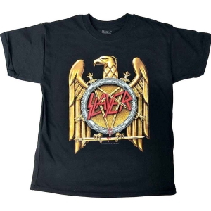 Slayer - Gold Eagle Boys T-Shirt Bl i gruppen MERCHANDISE / Merch / Metal hos Bengans Skivbutik AB (5548849r)