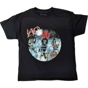 Slayer - Live Undead Boys T-Shirt Bl i gruppen MERCHANDISE / Merch / Metal hos Bengans Skivbutik AB (5548851r)