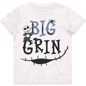 Disney - Tnbc Big Grin Boys T-Shirt T-Shirt Wht i gruppen MK Export CDON Merch hos Bengans Skivbutik AB (5548856r)