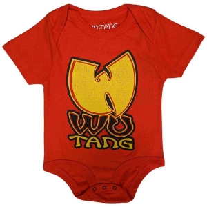 Wu-Tang Clan - Toddler Red Babygrow i gruppen MERCHANDISE / Merch / Hip Hop-Rap hos Bengans Skivbutik AB (5548861r)