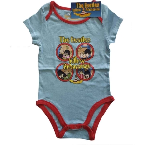 The Beatles - Yellowsub  Holes Lht Blue Babygrow i gruppen MERCHANDISE / Merch / Pop-Rock hos Bengans Skivbutik AB (5548870r)