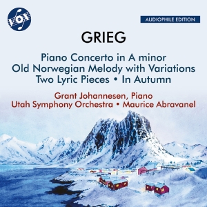 Grant Johannesen Utah Symphony Orc - Grieg: Piano Concerto In A Minor, O i gruppen VI TIPSER / Fredagsutgivelser / Fredag den 28:e Juni 2024 hos Bengans Skivbutik AB (5549444)