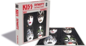 Kiss - Pussel Dynasty 500 Bitar i gruppen MERCHANDISE / Merch / Metal hos Bengans Skivbutik AB (5549606)