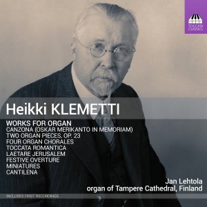 Jan Lehtola - Klemetti: Works For Organ i gruppen VI TIPSER / Fredagsutgivelser / Fredag den 5:e Juli 2024 hos Bengans Skivbutik AB (5550493)