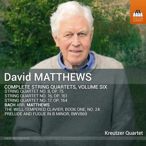 Kreutzer Quartet - Matthews: Complete String Quartets, i gruppen VI TIPSER / Fredagsutgivelser / Fredag den 5:e Juli 2024 hos Bengans Skivbutik AB (5550495)