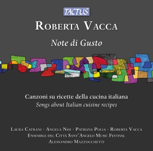 Roberta Vacca - Note Di Gusto - Songs About Italian i gruppen VI TIPSER / Fredagsutgivelser / Fredag den 5:e Juli 2024 hos Bengans Skivbutik AB (5550498)