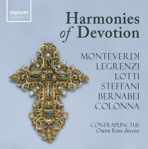 Contrapunctus Owen Rees - Harmonies Of Devotion i gruppen VI TIPSER / Fredagsutgivelser / Fredag den 5:e Juli 2024 hos Bengans Skivbutik AB (5550511)