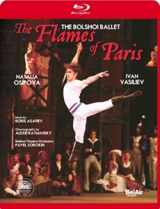 The Bolshoi Ballet - The Flames Of Paris i gruppen Musikk / Musikkk Blu-Ray / Klassisk hos Bengans Skivbutik AB (5550707)