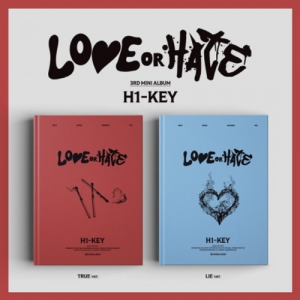 H1-Key - Love or hate (Random Ver.) i gruppen VI TIPSER / Fredagsutgivelser / Fredag den 28:e Juni 2024 hos Bengans Skivbutik AB (5550826)