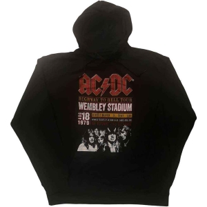 Ac/Dc - Wembley  79 Uni Bl Eco Hoodie i gruppen MERCHANDISE / Hoodies / Metal hos Bengans Skivbutik AB (5550908r)