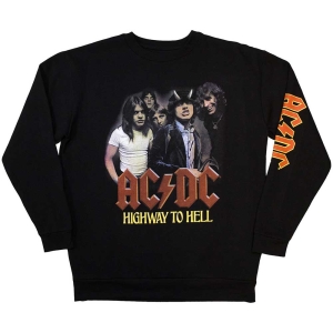 Ac/Dc - H2h Band Uni Bl Sweatshirt i gruppen MERCHANDISE / Hoodies / Metal hos Bengans Skivbutik AB (5550919r)