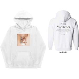 Ariana Grande - Sweetener Uni Wht Hoodie i gruppen MERCHANDISE / Hoodies / Pop-Rock hos Bengans Skivbutik AB (5551298r)