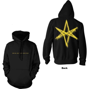 Bring Me The Horizon - Spray Hex Uni Bl Hoodie i gruppen MERCHANDISE / Hoodies / Metal hos Bengans Skivbutik AB (5552117r)