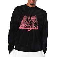 Blackpink - Photo Uni Bl Dip-Dye Long Sleeve i gruppen MERCHANDISE / Hoodies / K-Pop hos Bengans Skivbutik AB (5552127r)