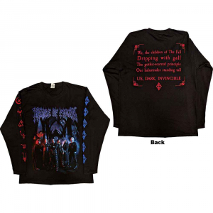 Cradle Of Filth - Existence Band Uni Bl Long Sleeve i gruppen MERCHANDISE / Hoodies / Metal hos Bengans Skivbutik AB (5552146r)