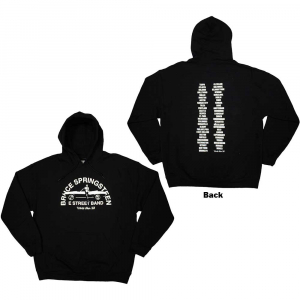 Bruce Springsteen - Tour  23 Leaning Car Uni Bl Hoodie i gruppen MERCHANDISE / Hoodies / Pop-Rock hos Bengans Skivbutik AB (5552178r)