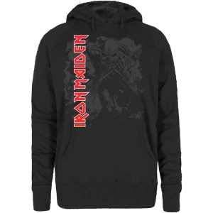 Iron Maiden - Hi Con Trooper Lady Bl Hoodie i gruppen MERCHANDISE / Hoodies / Metal hos Bengans Skivbutik AB (5552718)