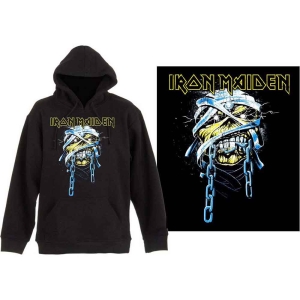 Iron Maiden - Powerslave Head Uni Bl Hoodie i gruppen MERCHANDISE / Hoodies / Metal hos Bengans Skivbutik AB (5552894r)