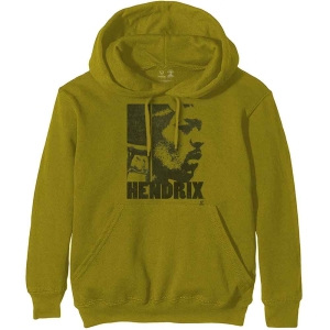 Jimi Hendrix - Let Me Live Uni Green Hoodie i gruppen MERCHANDISE / Hoodies / Pop-Rock hos Bengans Skivbutik AB (5552902r)