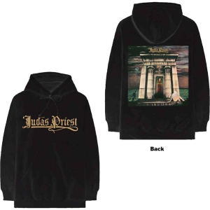 Judas Priest - Sin After Sin Logo & Cover Bl Hoodie i gruppen MERCHANDISE / Hoodies / Metal hos Bengans Skivbutik AB (5552909r)