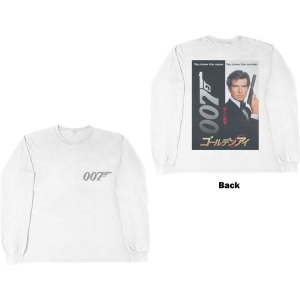 James Bond - Goldeneye Jap Pos Wht Longsleeve i gruppen MERCHANDISE / T-shirt / Film-Musikkkal hos Bengans Skivbutik AB (5552961r)