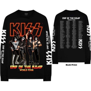 Kiss - End Of The Road Tour Bl Longsleeve i gruppen MERCHANDISE / T-shirt / Metal hos Bengans Skivbutik AB (5552969r)