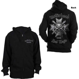 Motorhead - Bad Magic Uni Bl Zip Hoodie i gruppen MERCHANDISE / Hoodies / Metal hos Bengans Skivbutik AB (5553109)